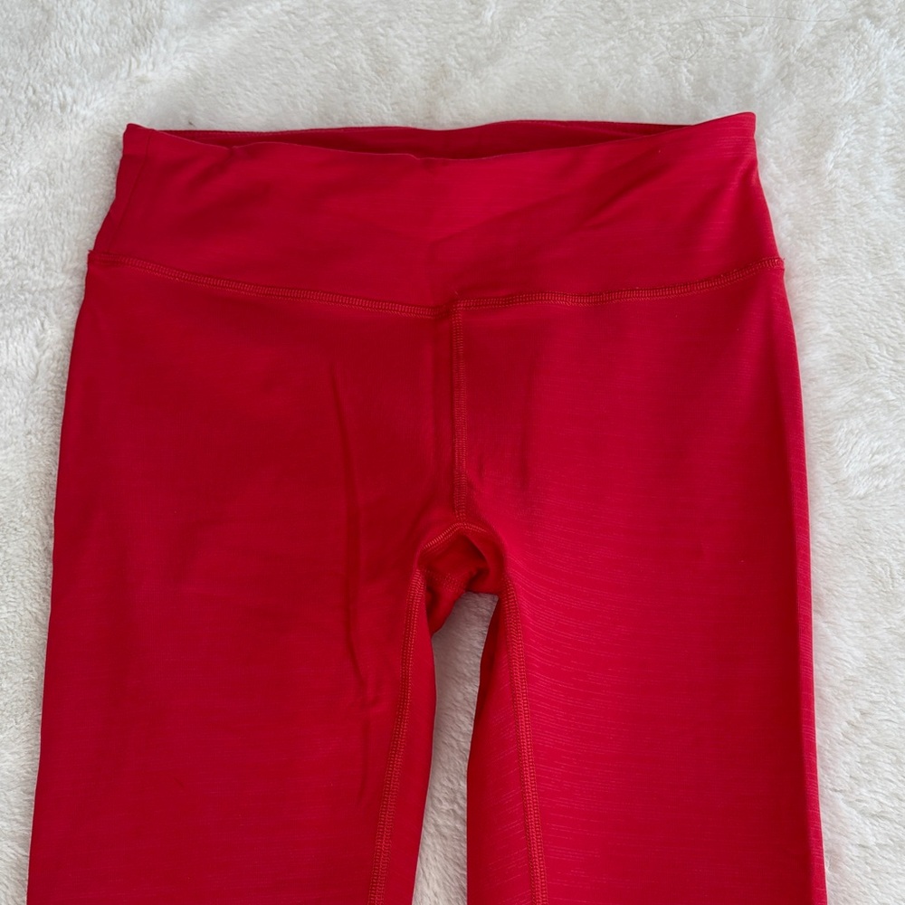 Outdoor Voices Vibrant Red Leggings Size Small